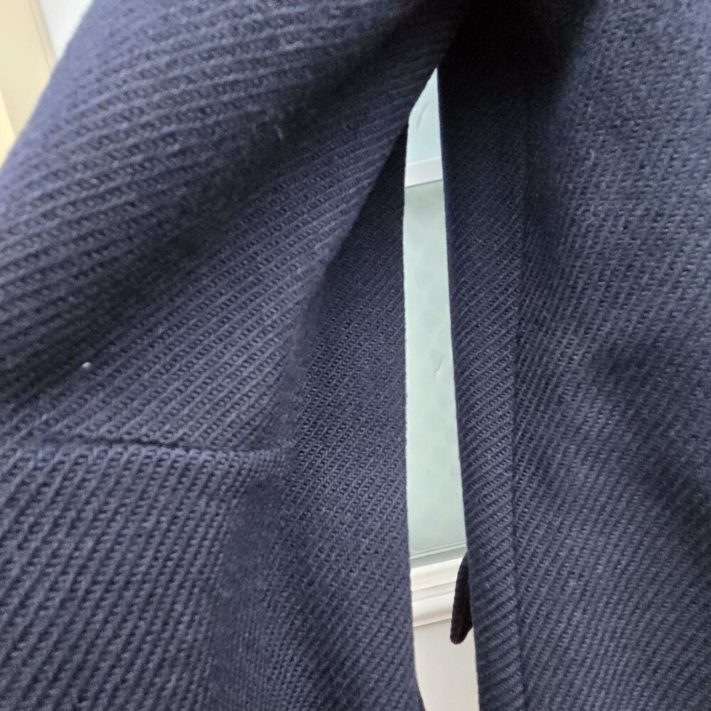 Vintage Pendleton‎ 100% Virgin Wool Knockouts By Pendleton Navy Coat Jacket M/L? - Picture 8 of 11